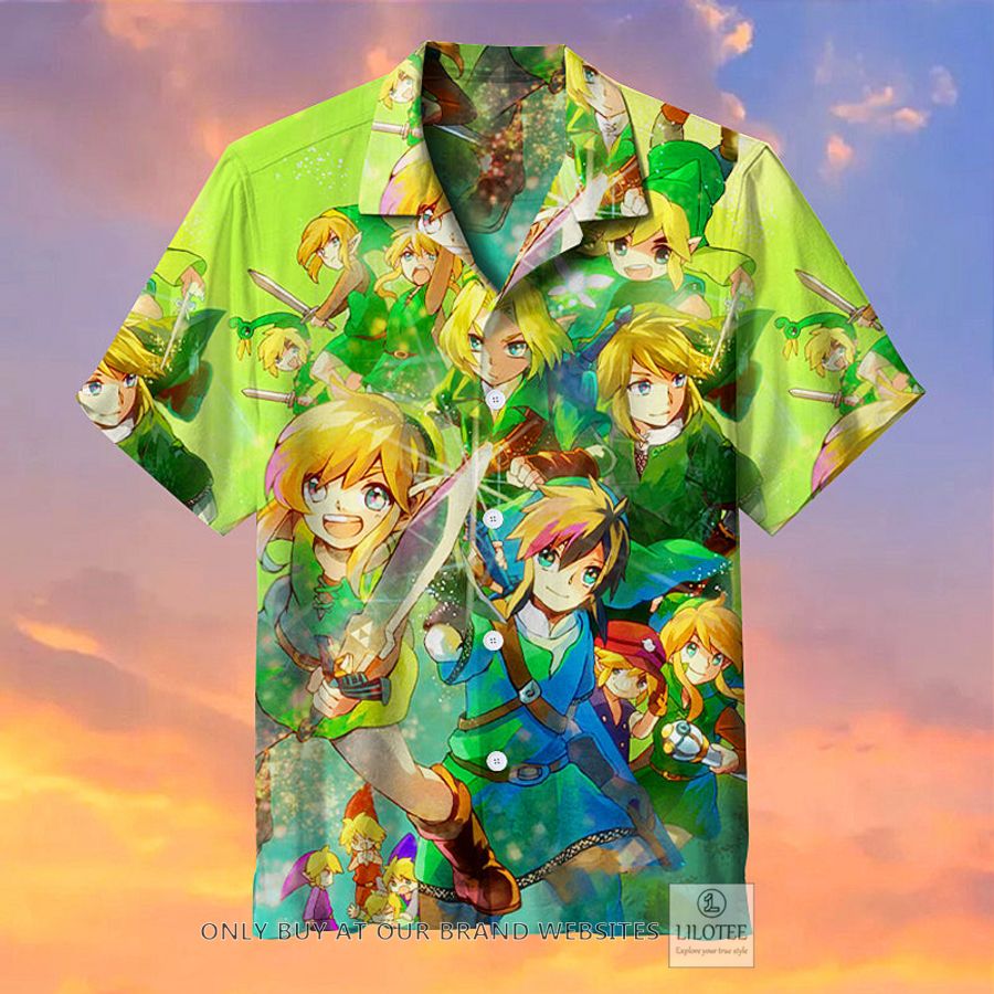 Zelda green Hawaiian Shirt - LIMITED EDITION 8