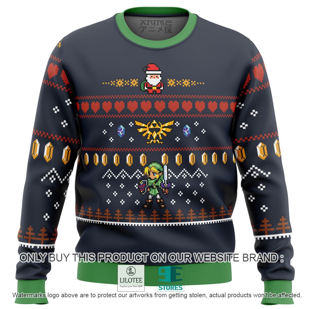 Zelda Santa Link Ugly Christmas Sweater - LIMITED EDITION 10