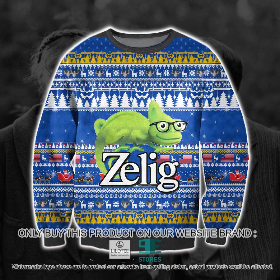 Zelig Ugly Christmas Sweater, Sweatshirt 8