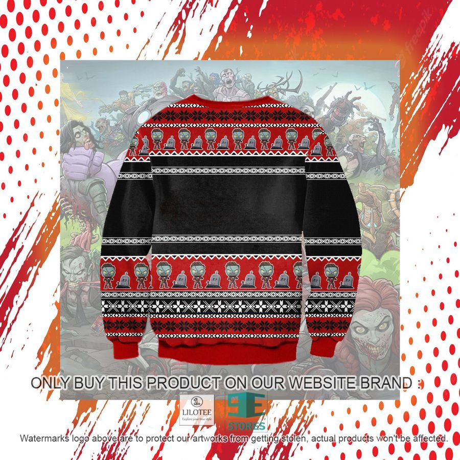 Zombie Iron Man Ugly Christmas Sweater, Sweatshirt 8 Zombie Iron Man Ugly Christmas Sweater, Sweatshirt - Image 8