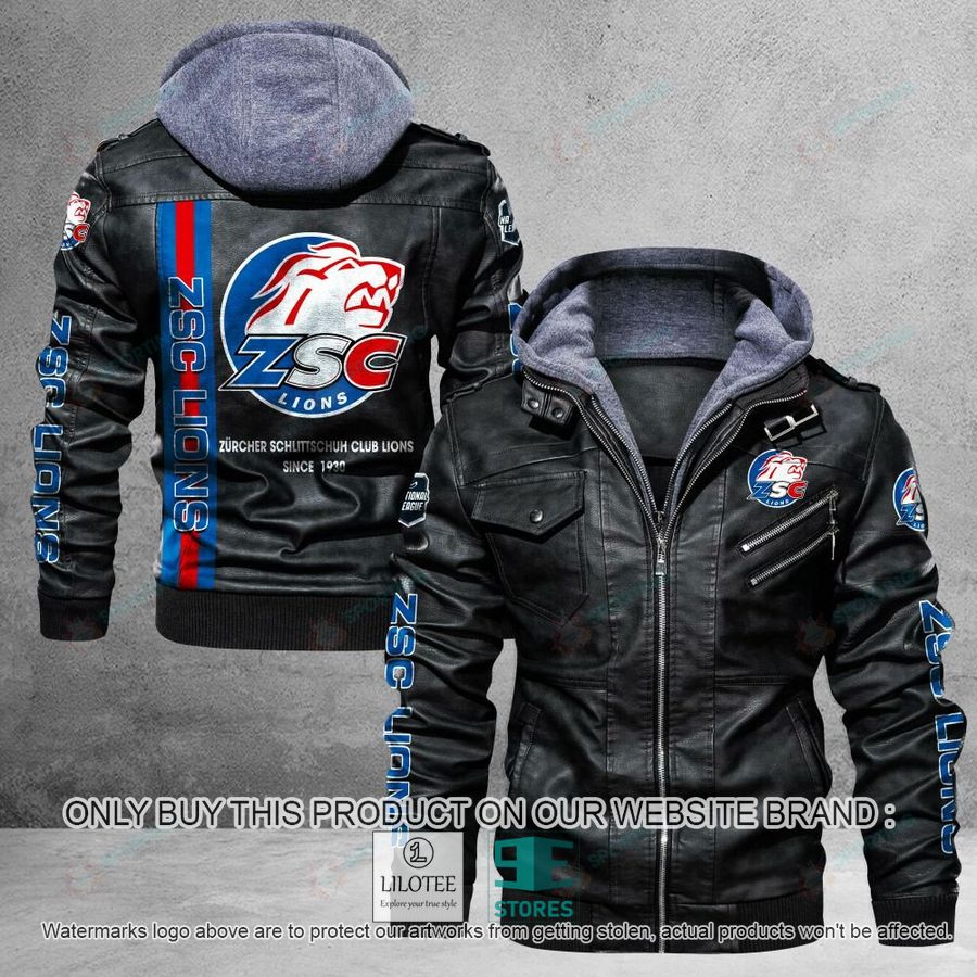 ZSC Lions Since 1930 Leather Jacket - LIMITED EDITION 4