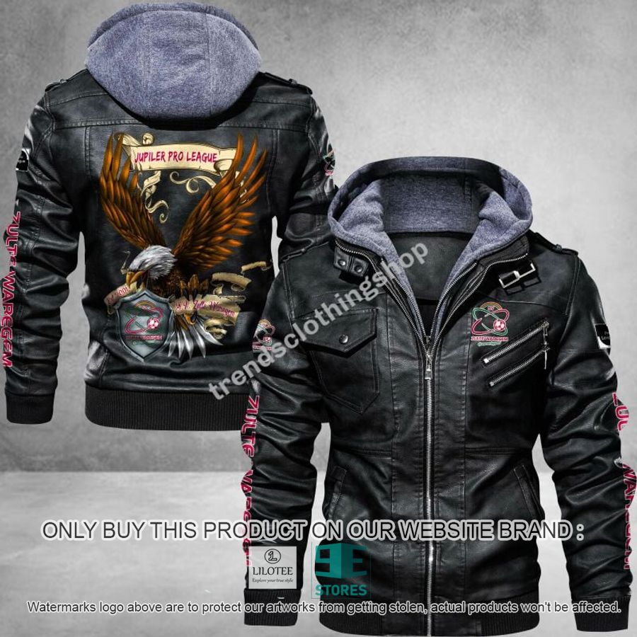 Zulte Waregem Eagle League Leather Jacket 13