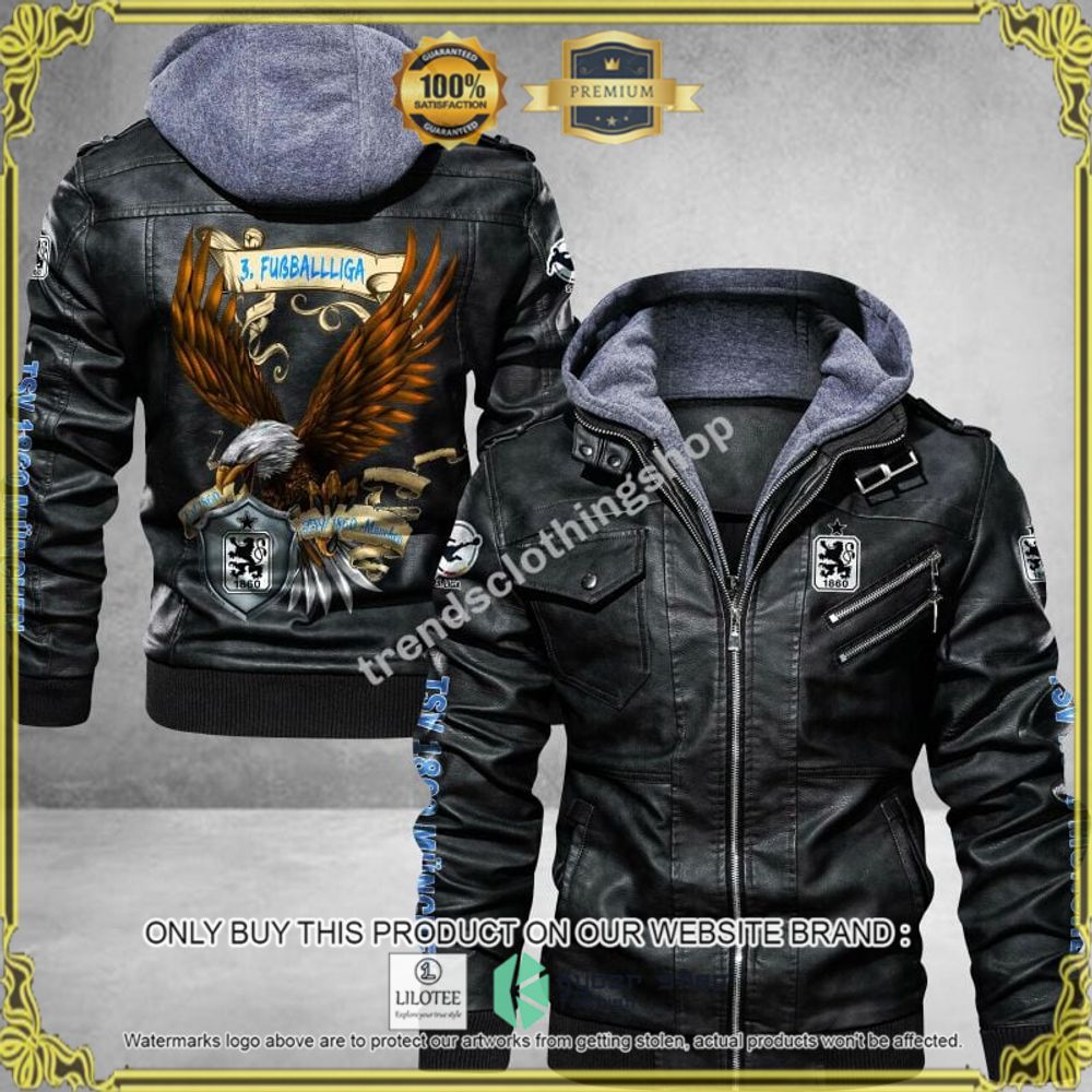 1860 munich fussball liga eagle leather jacket 1 82368