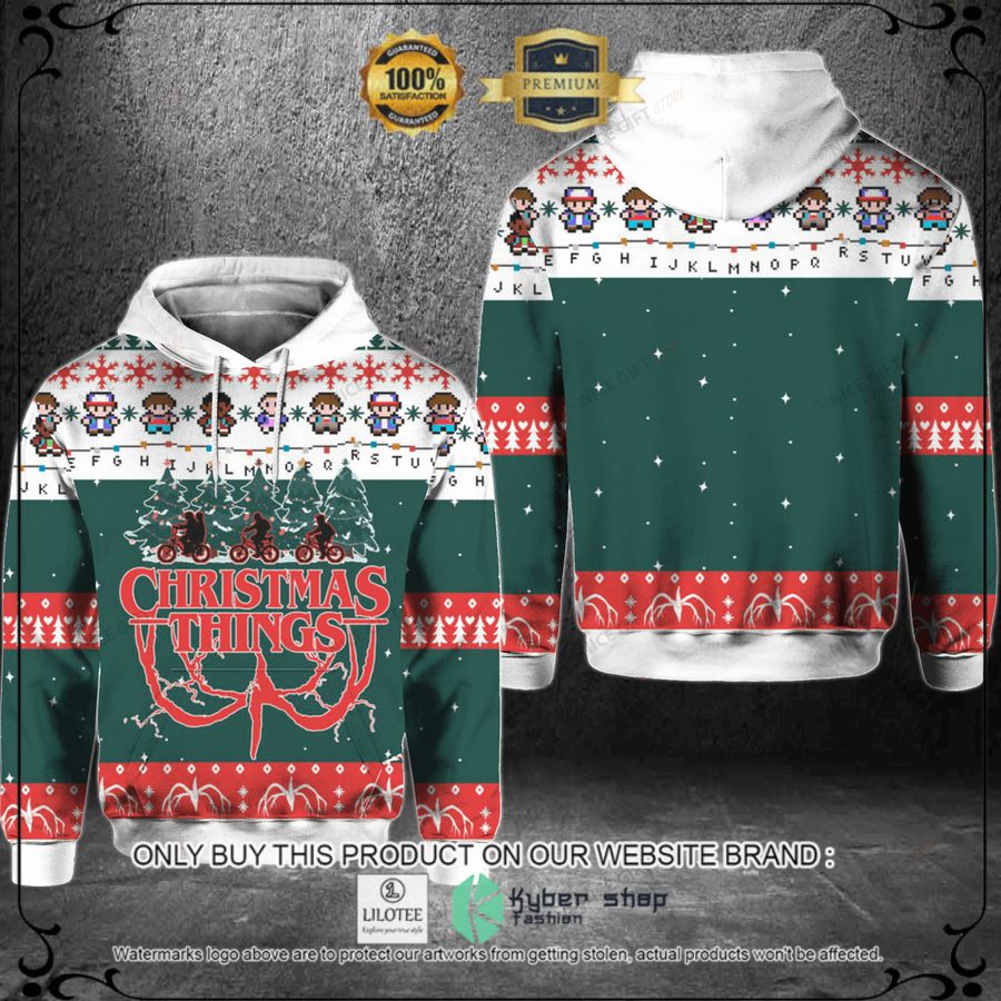 Christmas Things 3D Sweater Hoodie3