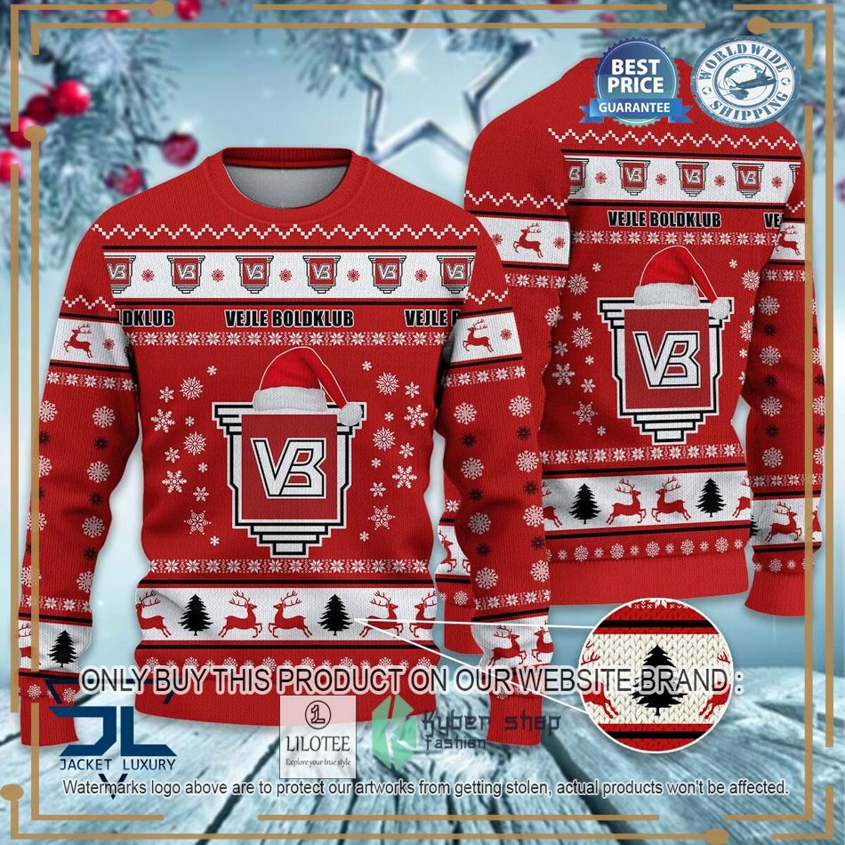 Vejle Boldklub Super League & Danish 1st Division Ugly Sweater 7
