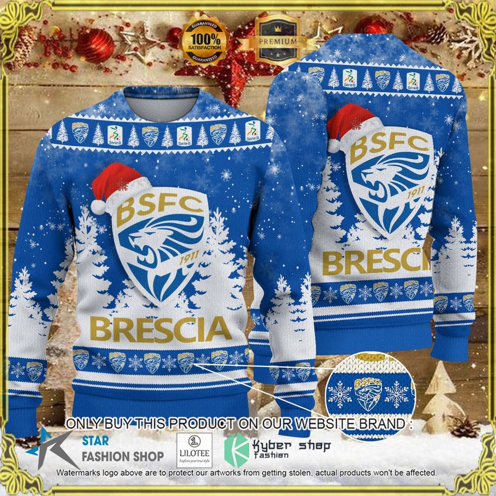 Brescia Calcio Christmas Sweater - LIMITED EDITION 6