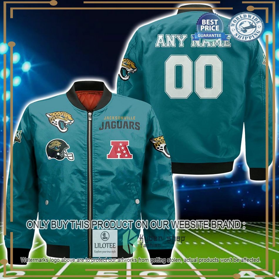 Personalized Jacksonville Jaguars NFL Bomber Jacket - LIMITED EDITION 4