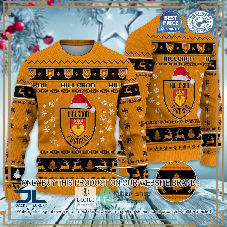 Hillerod Fodbold Super League & Danish 1st Division Ugly Sweater 7