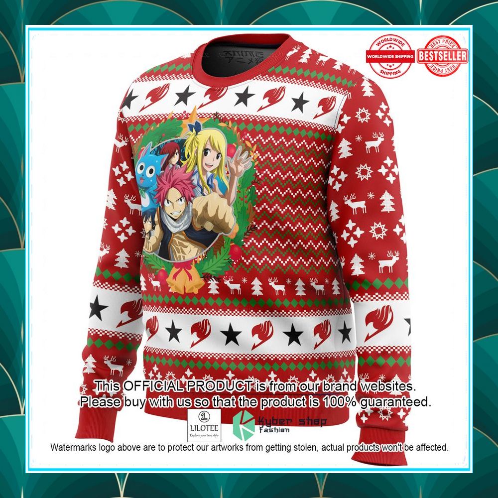 a christmas tail fairy tail christmas sweater 3 988