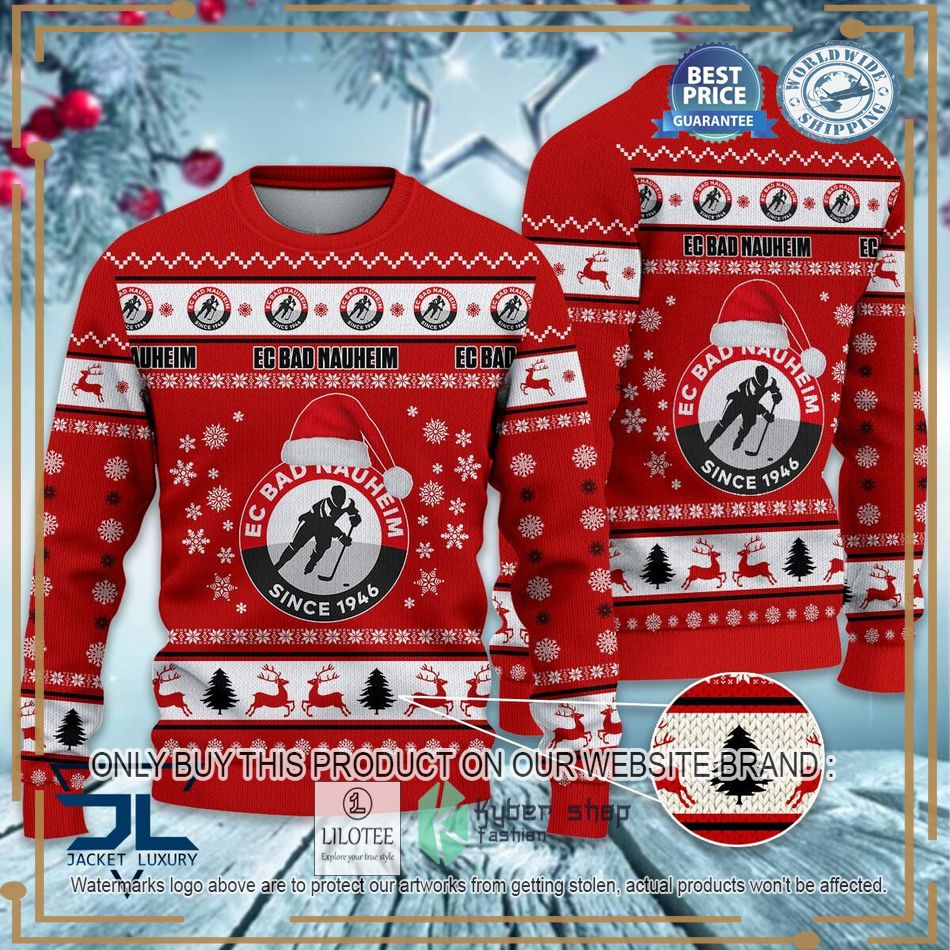 Rote Teufel Bad Nauheim Pen del 1 and 2 Ugly Sweater 6