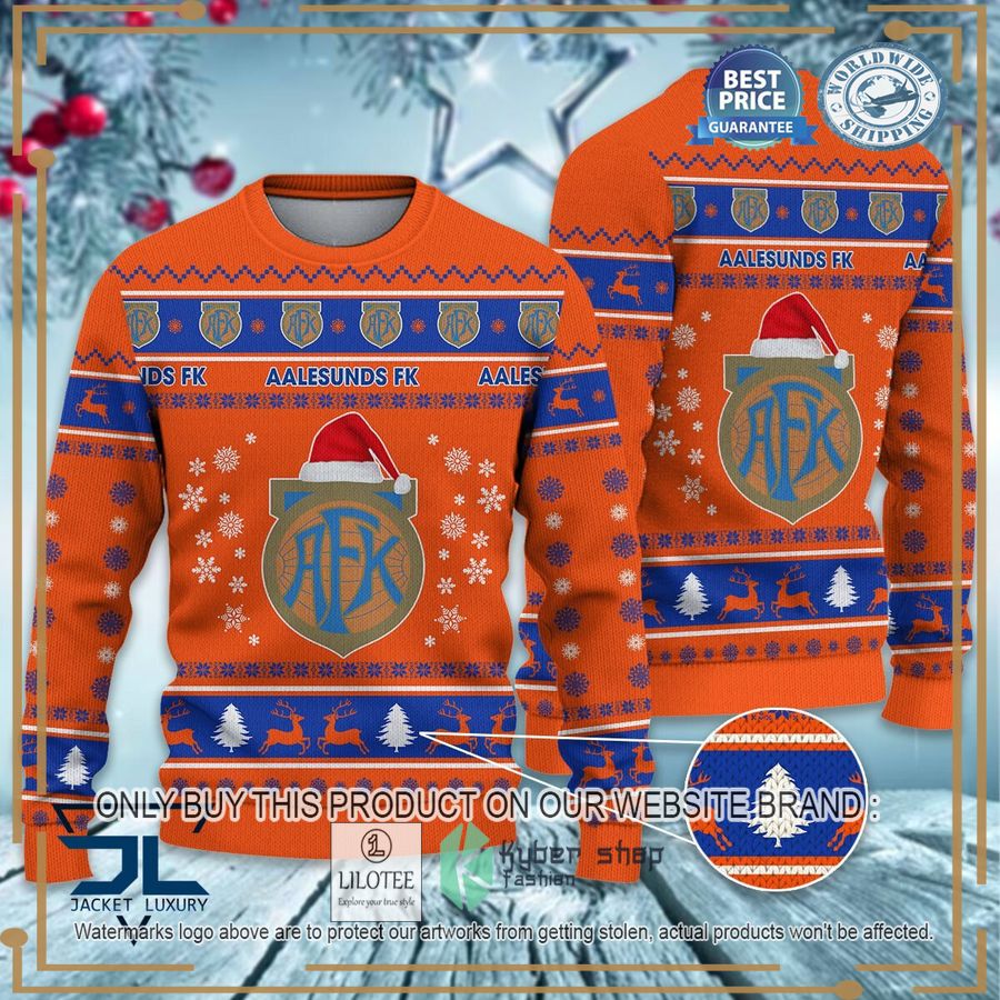 aalesunds fotballklubb christmas sweater 1 20616