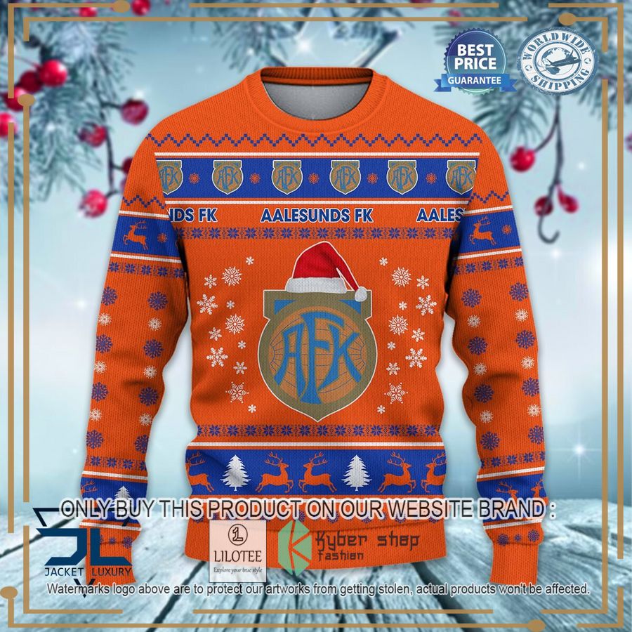 aalesunds fotballklubb christmas sweater 2 67755
