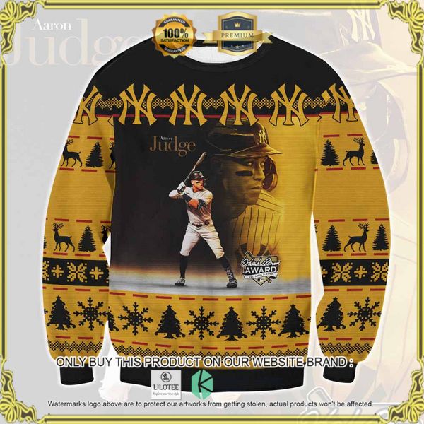 aaron judge baseball woolen knitted sweater 1 60896