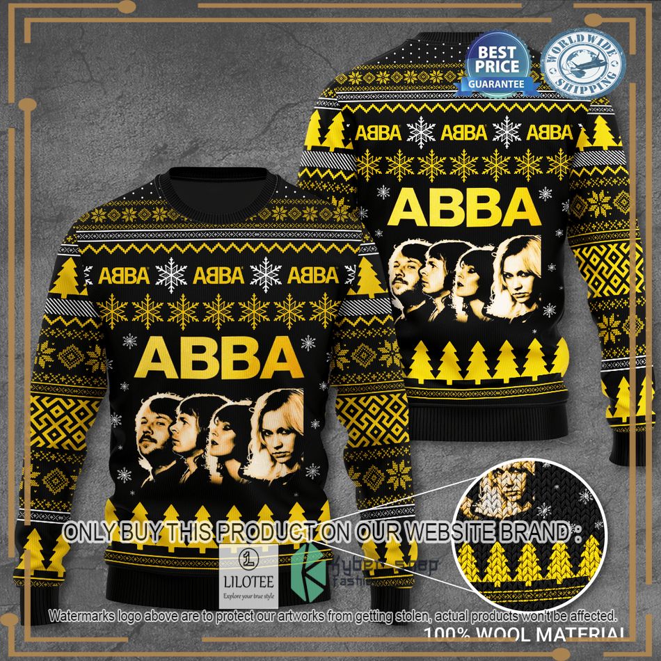 abba music band ugly sweater 1 82118