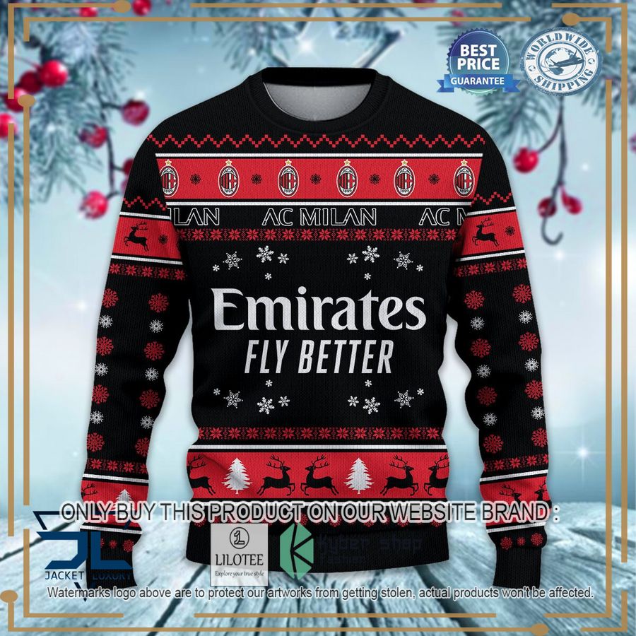 ac milan christmas sweater 2 97194