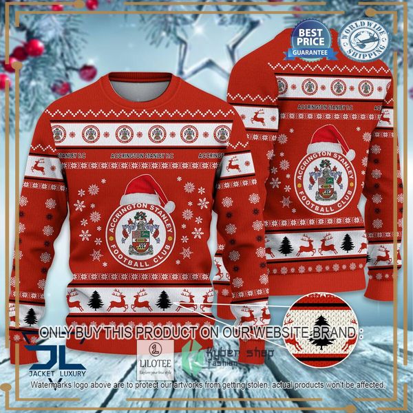 accrington stanley christmas sweater 1 1846