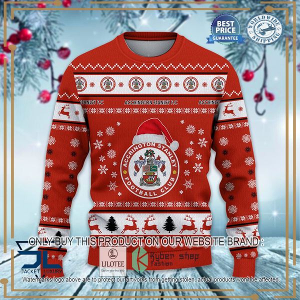 accrington stanley christmas sweater 2 27101