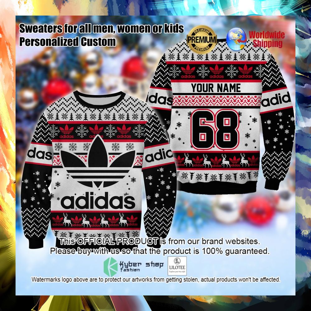 adidas personalized christmas sweater 1 105