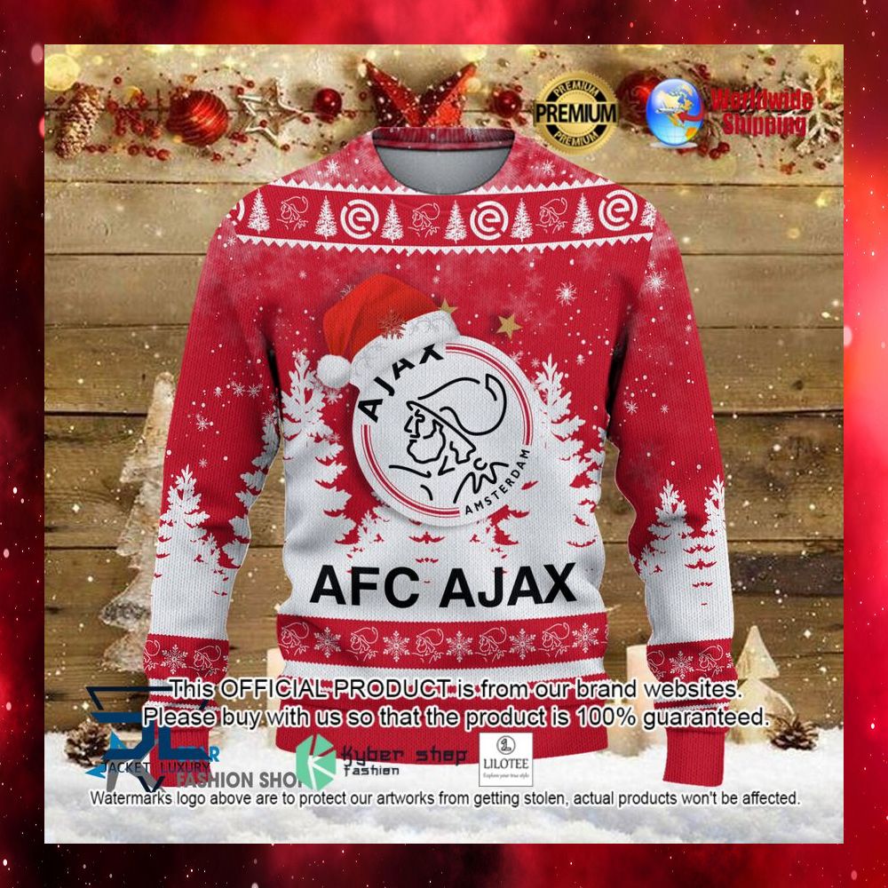 afc ajax amsterdam santa hat sweater 1 775