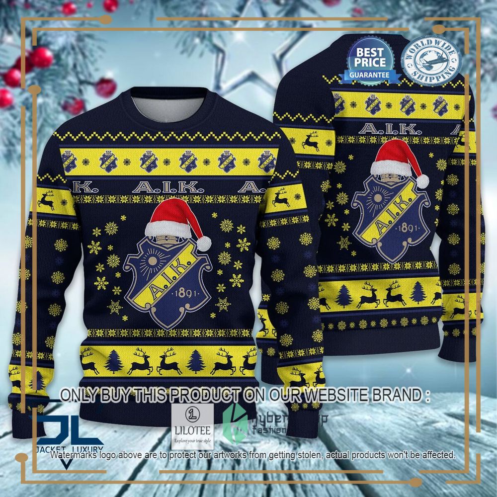 AIK IF Ugly Christmas Sweater 6