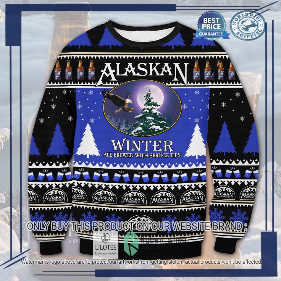 alaskan winter ugly christmas sweater 1 52446