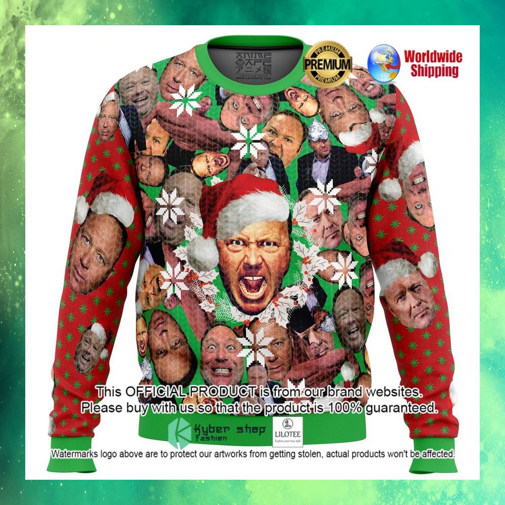 alex jones meme christmas sweater 1 256