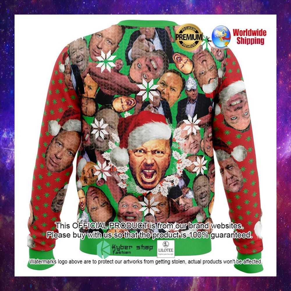 alex jones meme christmas sweater 1 780