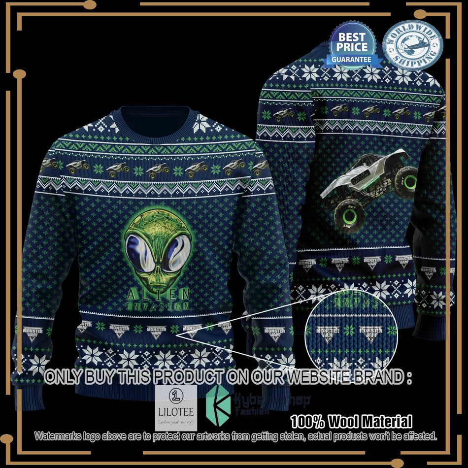 alien invasion knitted sweater 1 85876