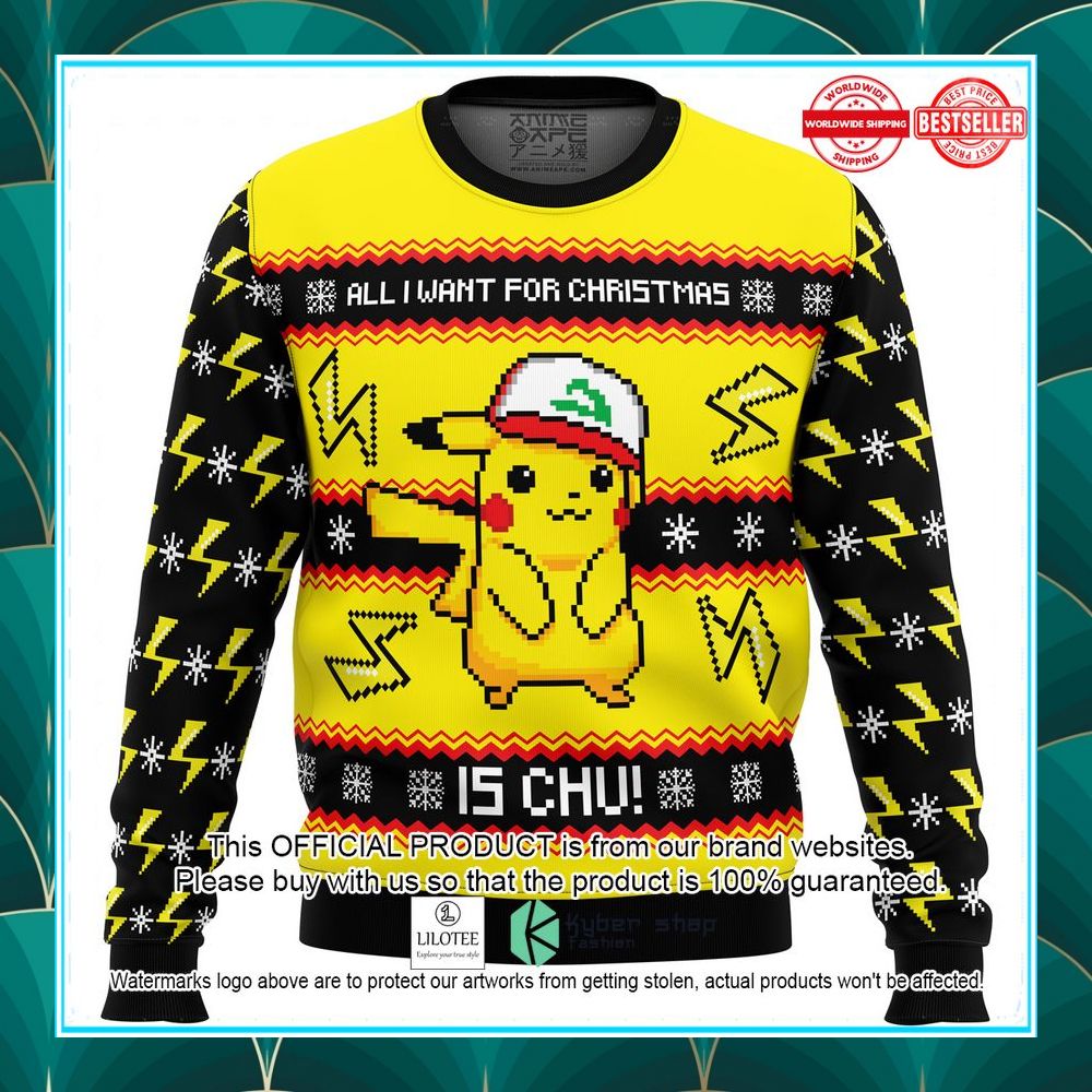 all i want for christmas is chu christmas sweater 1 815