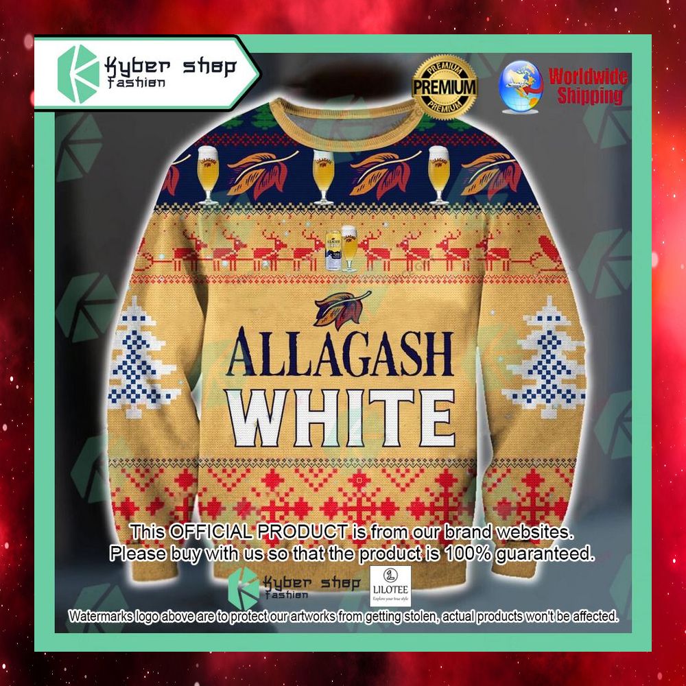 allagash white christmas sweater 1 671