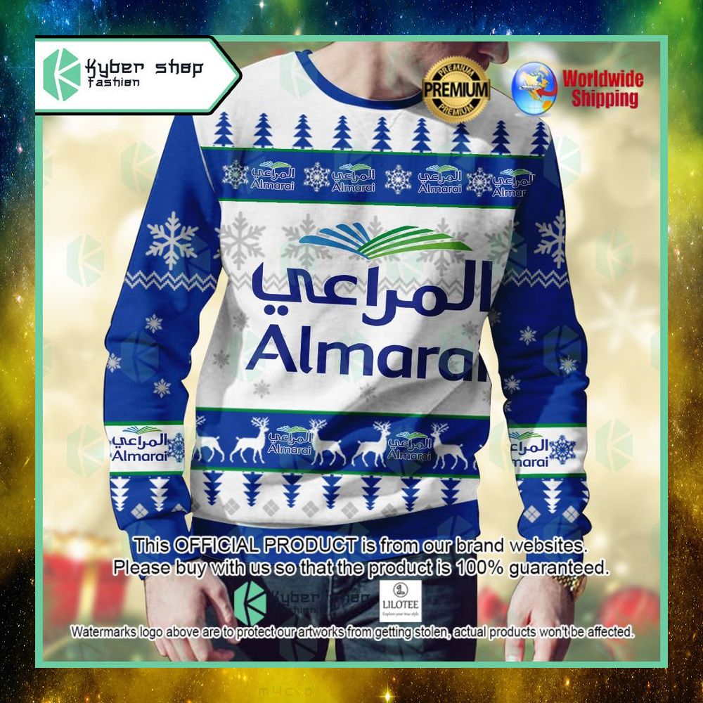 almarai custom name christmas sweater 1 367