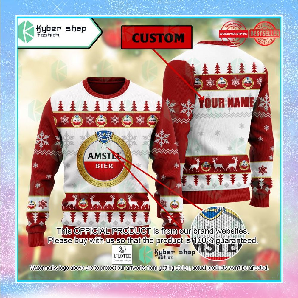 amstel light christmas sweater 1 652