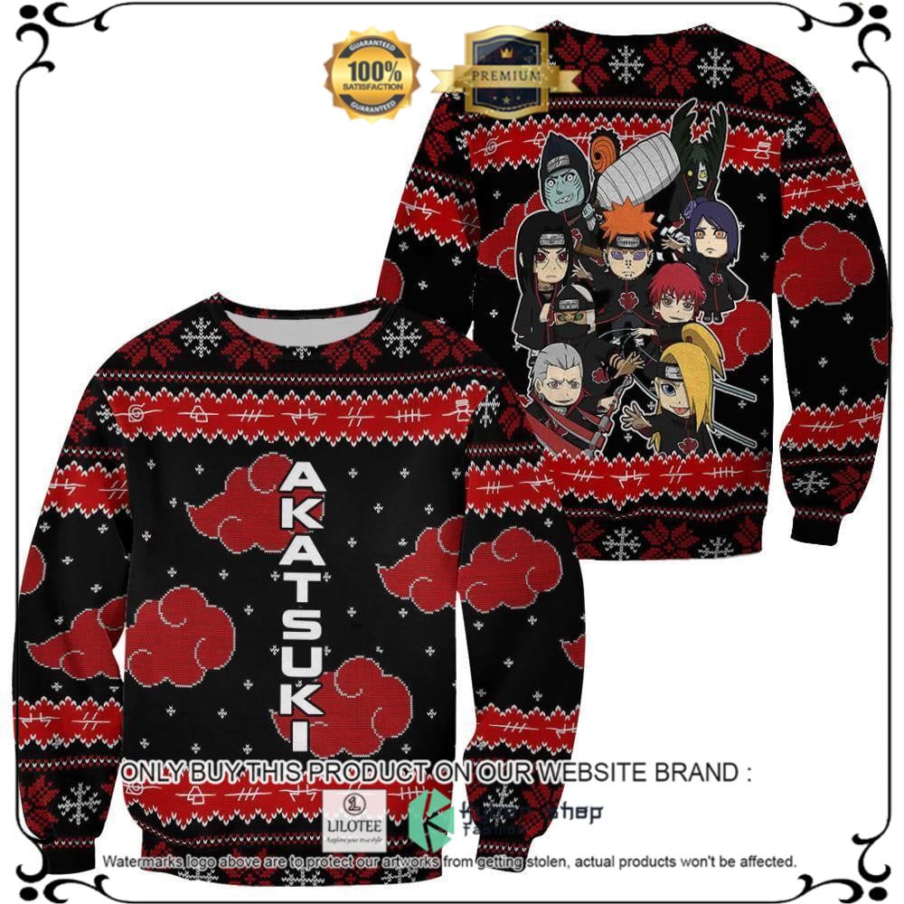Anime Akatsuki Ugly Christmas Sweater, Hoodie - LIMITED EDITION 14