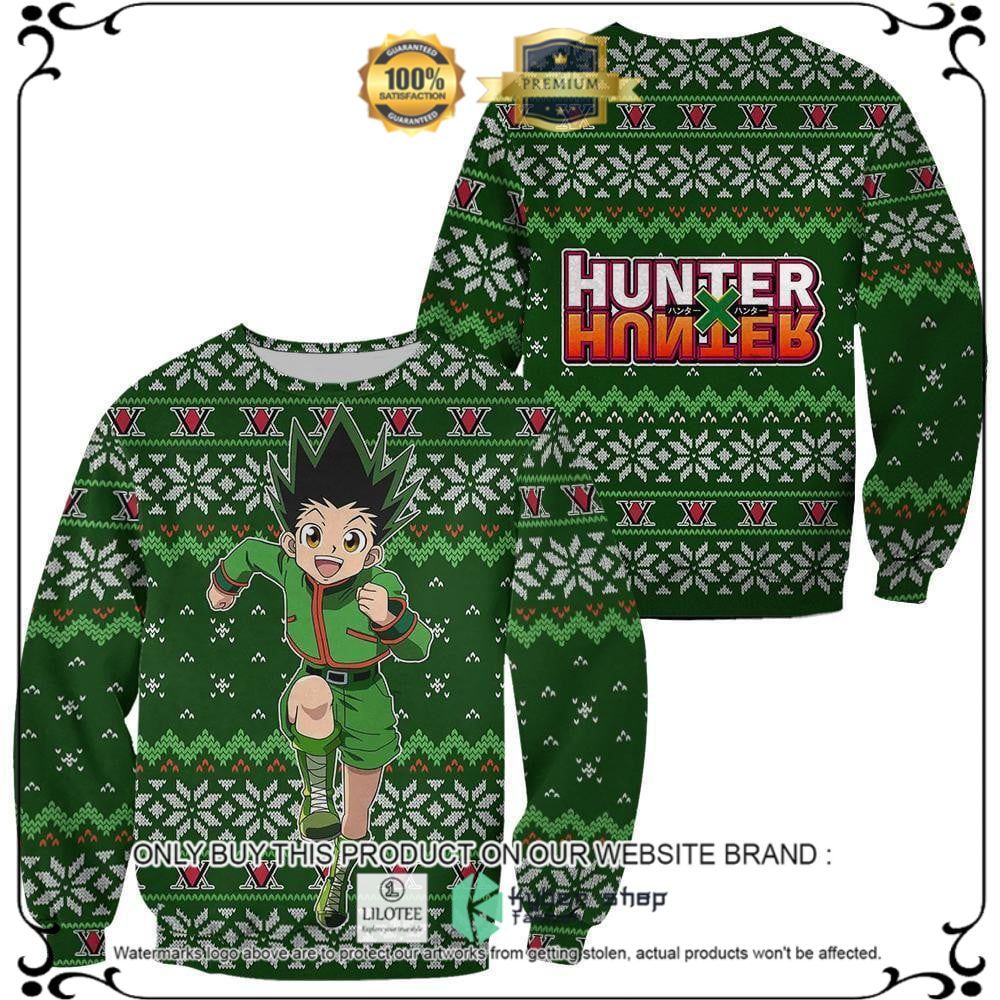 Anime Gon Hunter X Hunter Ugly Christmas Sweater, Hoodie - LIMITED EDITION 14