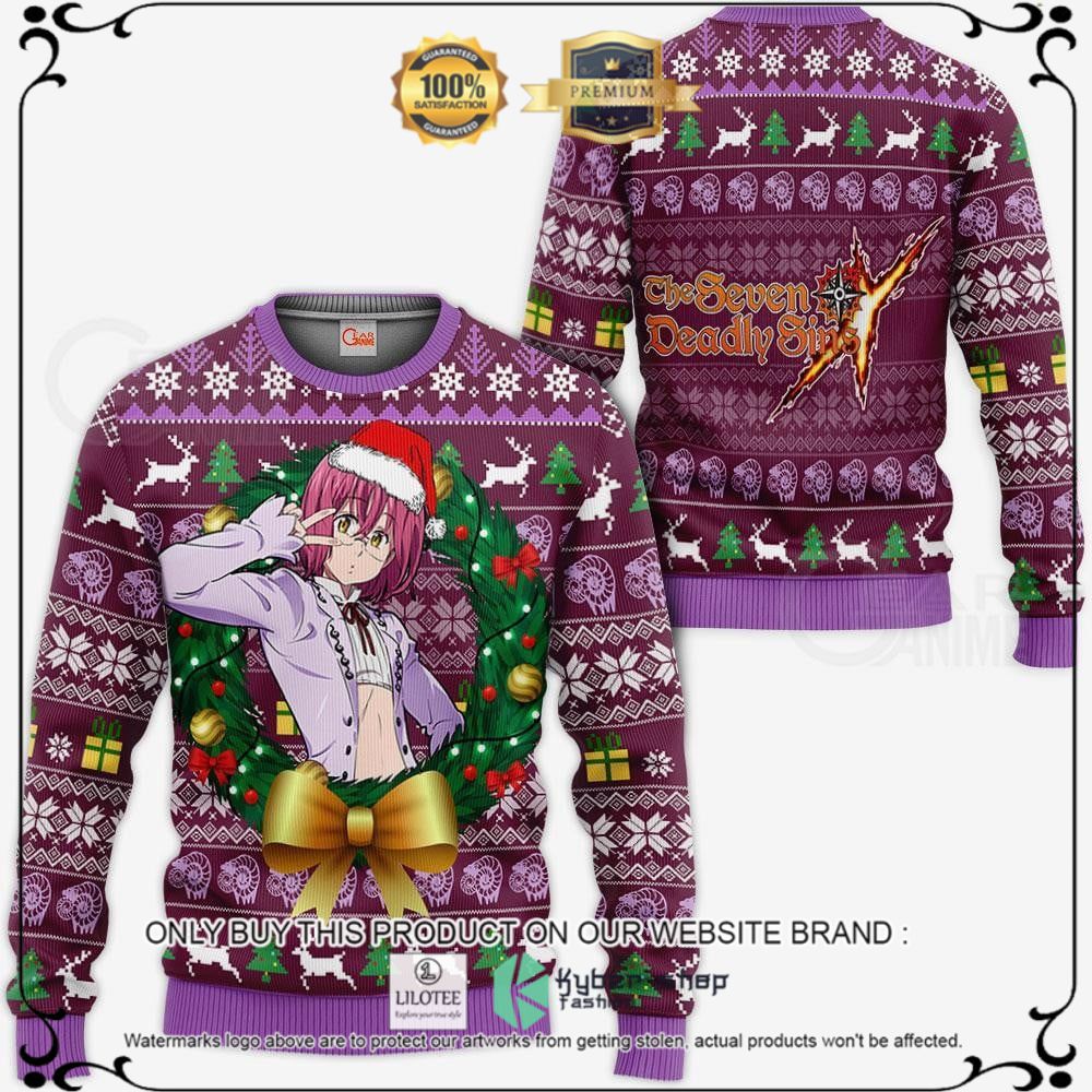 Anime Gowther Seven Deadly Sins Ugly Christmas Sweater, Hoodie - LIMITED EDITION 11