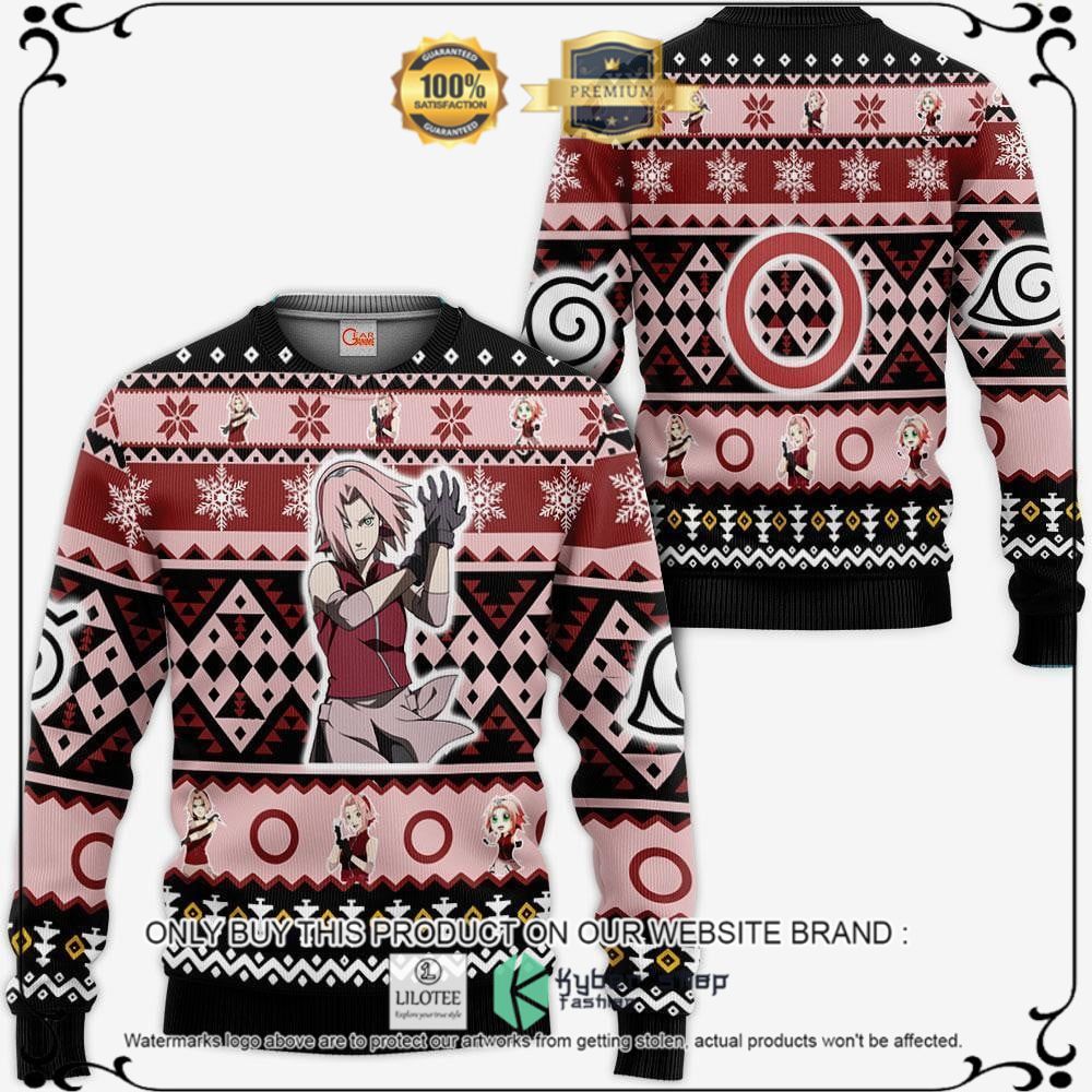 Anime Haruno Sakura Naruto Ugly Christmas Sweater, Hoodie - LIMITED EDITION 10