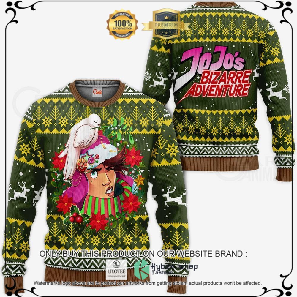 Anime Joseph Joestar Jojos Bizarre Adventure Ugly Christmas Sweater, Hoodie - LIMITED EDITION 12