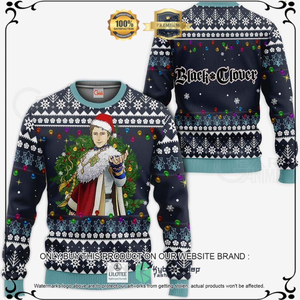 Anime Julius Novachrono Black Clover Ugly Christmas Sweater, Hoodie - LIMITED EDITION 10