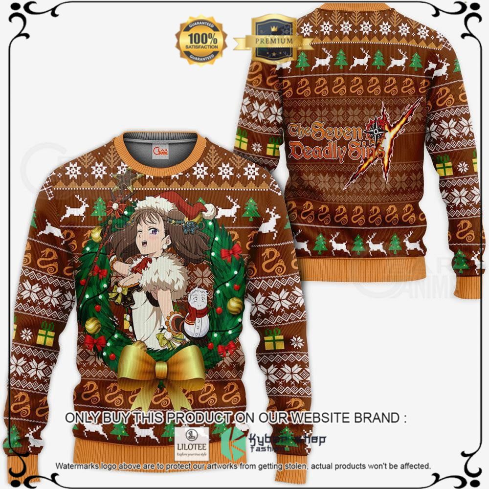 Anime Lady Diane Seven Deadly Sins Ugly Christmas Sweater, Hoodie - LIMITED EDITION 10