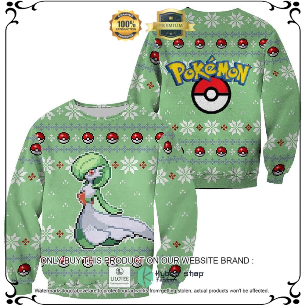 Anime Pokemon Gardevoir Ugly Christmas Sweater, Hoodie - LIMITED EDITION 10