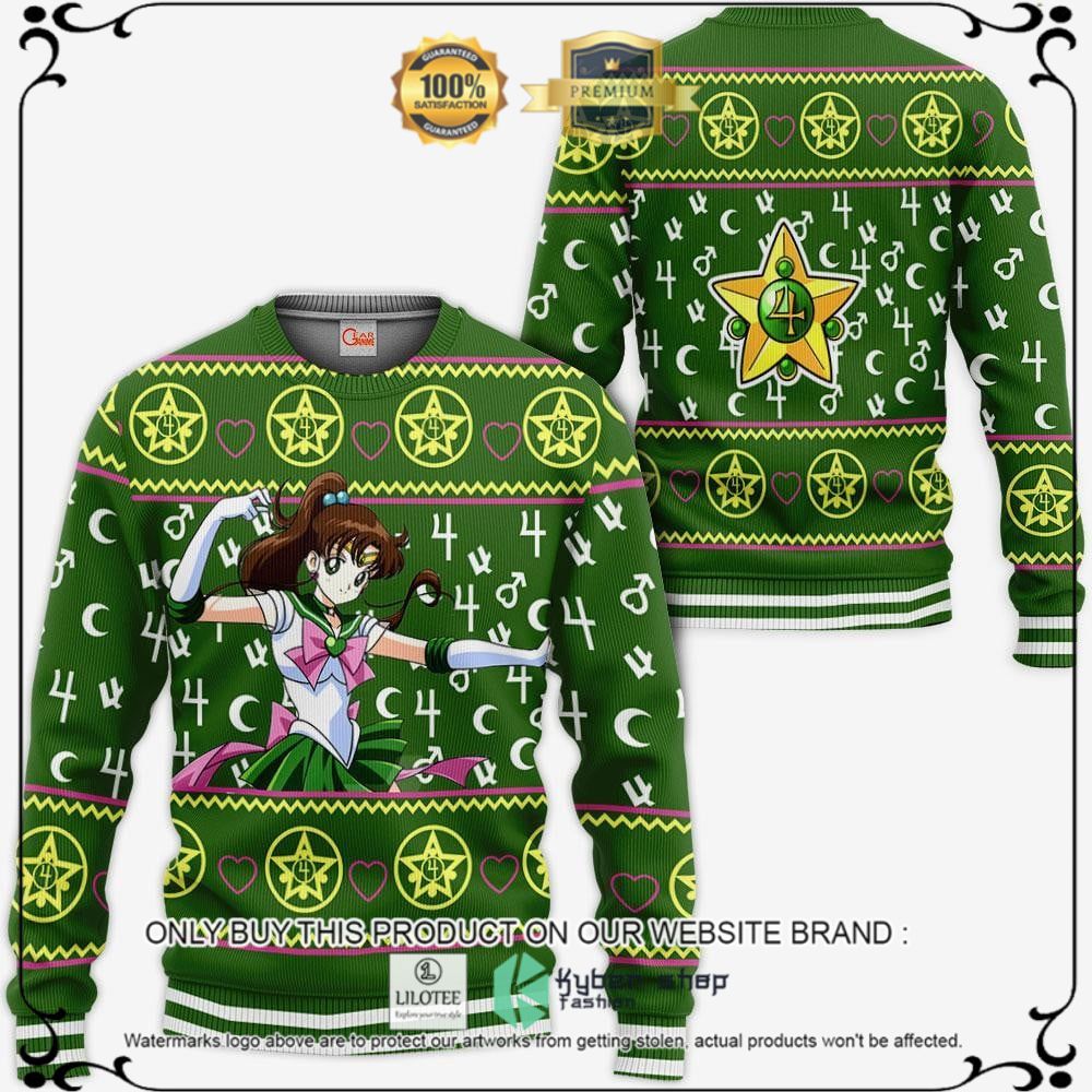 Anime Sailor Jupiter Sailor Moon Ugly Christmas Sweater, Hoodie - LIMITED EDITION 11