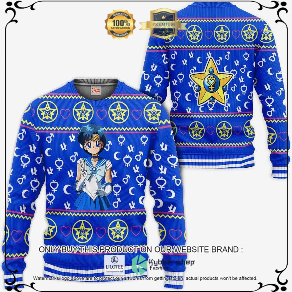 Anime Sailor Mercury Sailor Moon Ugly Christmas Sweater, Hoodie - LIMITED EDITION 13