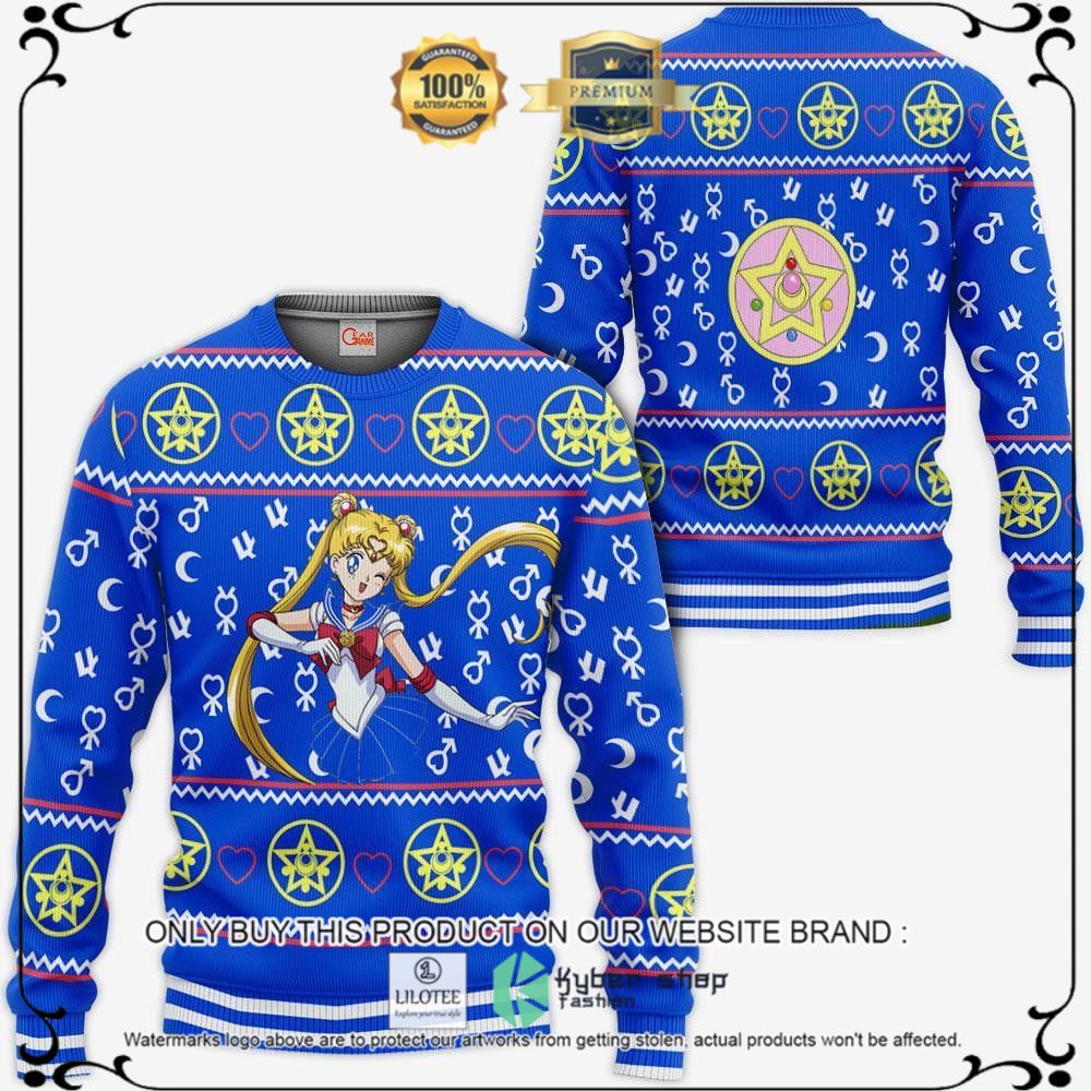 Anime Sailor Moon Ugly Christmas Sweater, Hoodie - LIMITED EDITION 10
