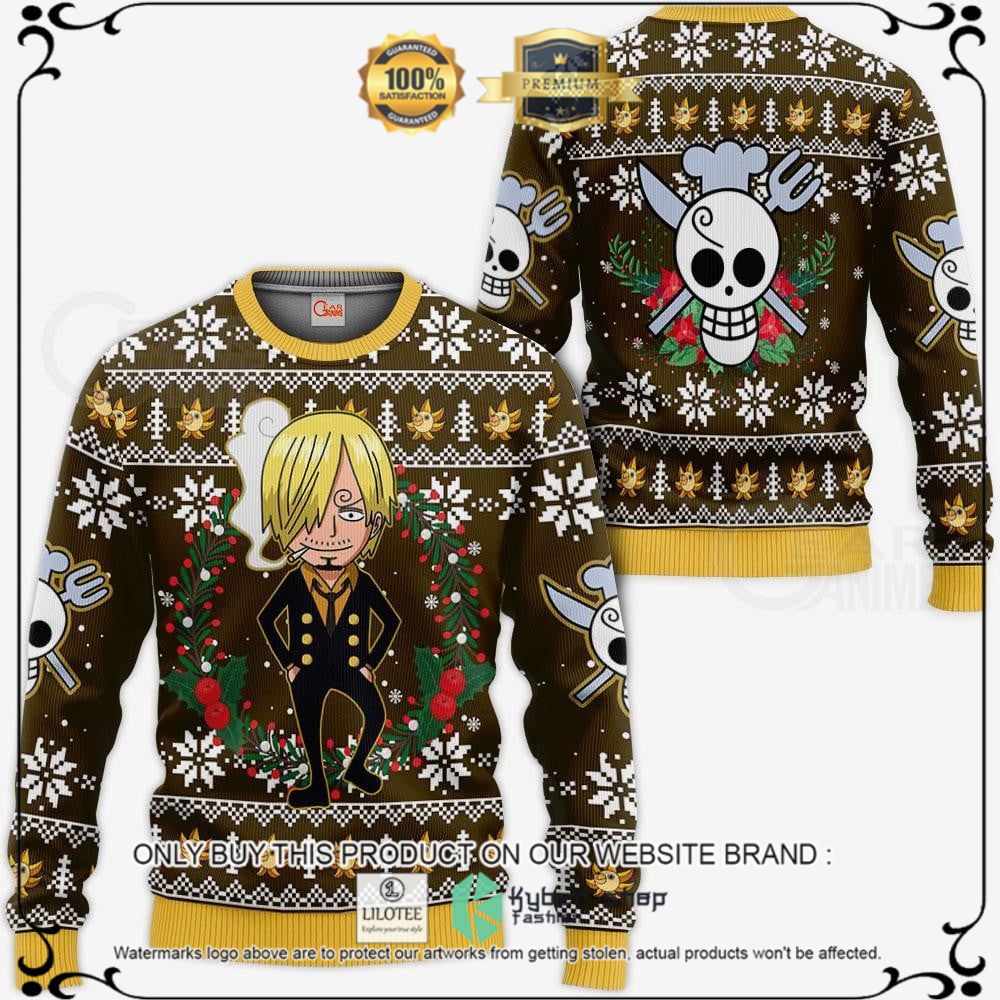 Anime Sanji One Piece Ugly Christmas Sweater, Hoodie - LIMITED EDITION 14