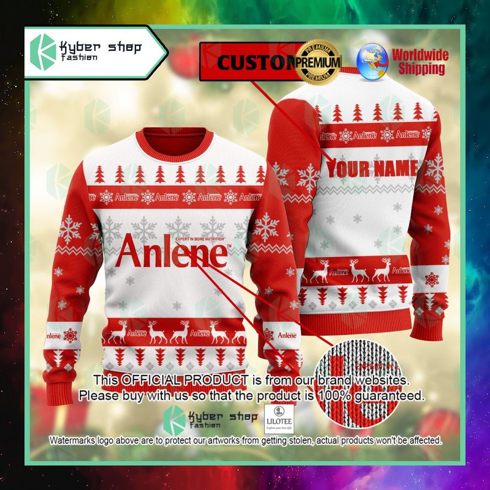 anlene custom name christmas sweater 1 75