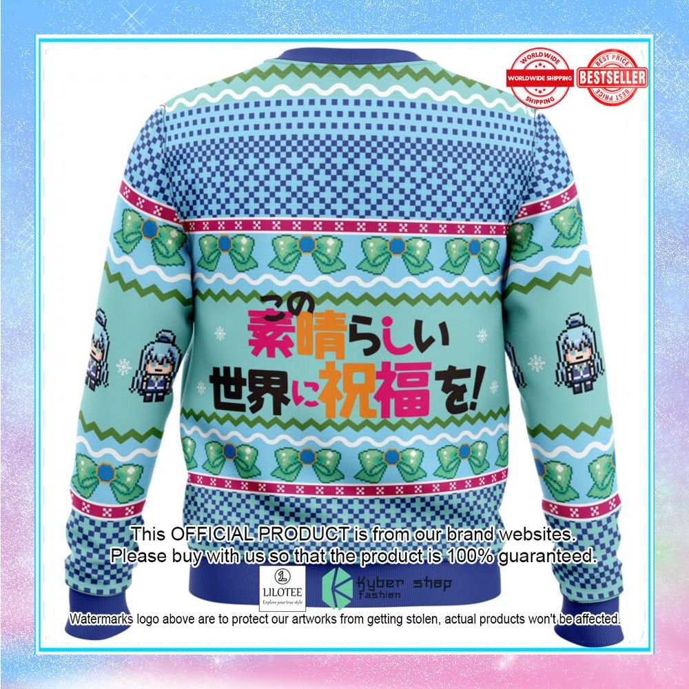 aqua konosuba christmas sweater 2 282