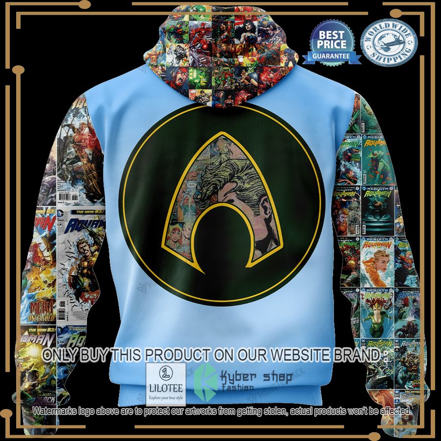 aquaman v2 dc comics universe blue hoodie hoodie mask 2 8099