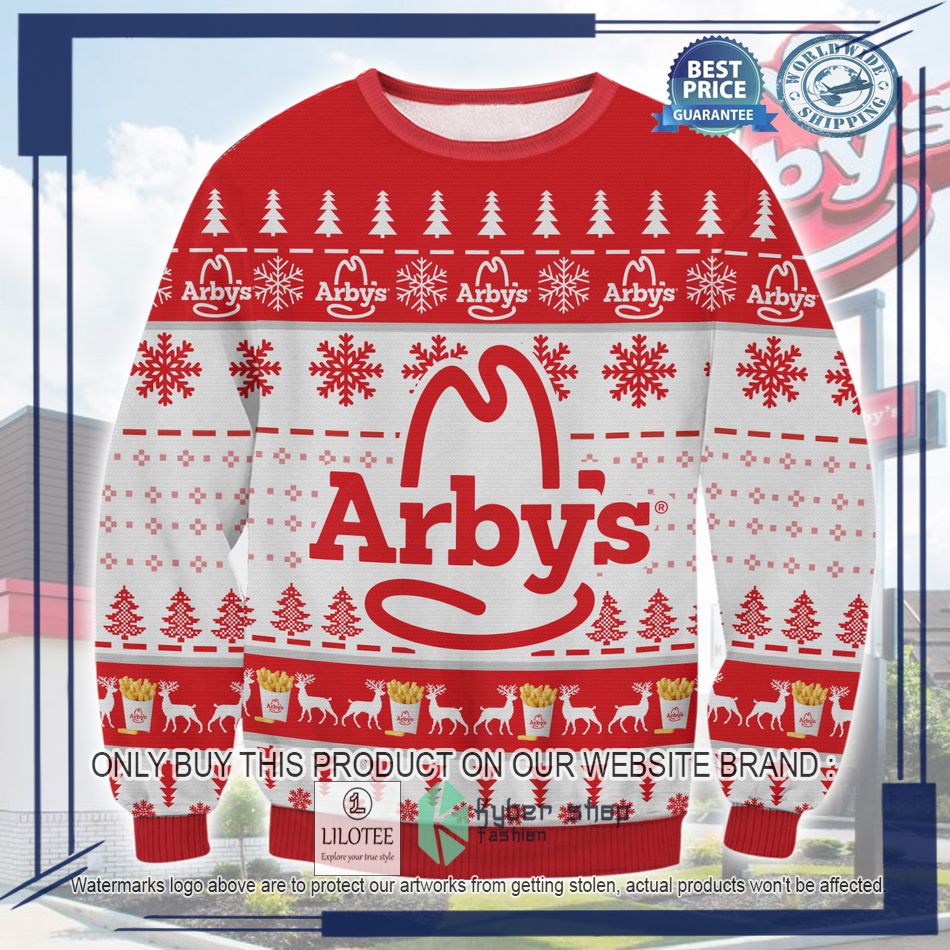 arbys ugly christmas sweater 1 88424