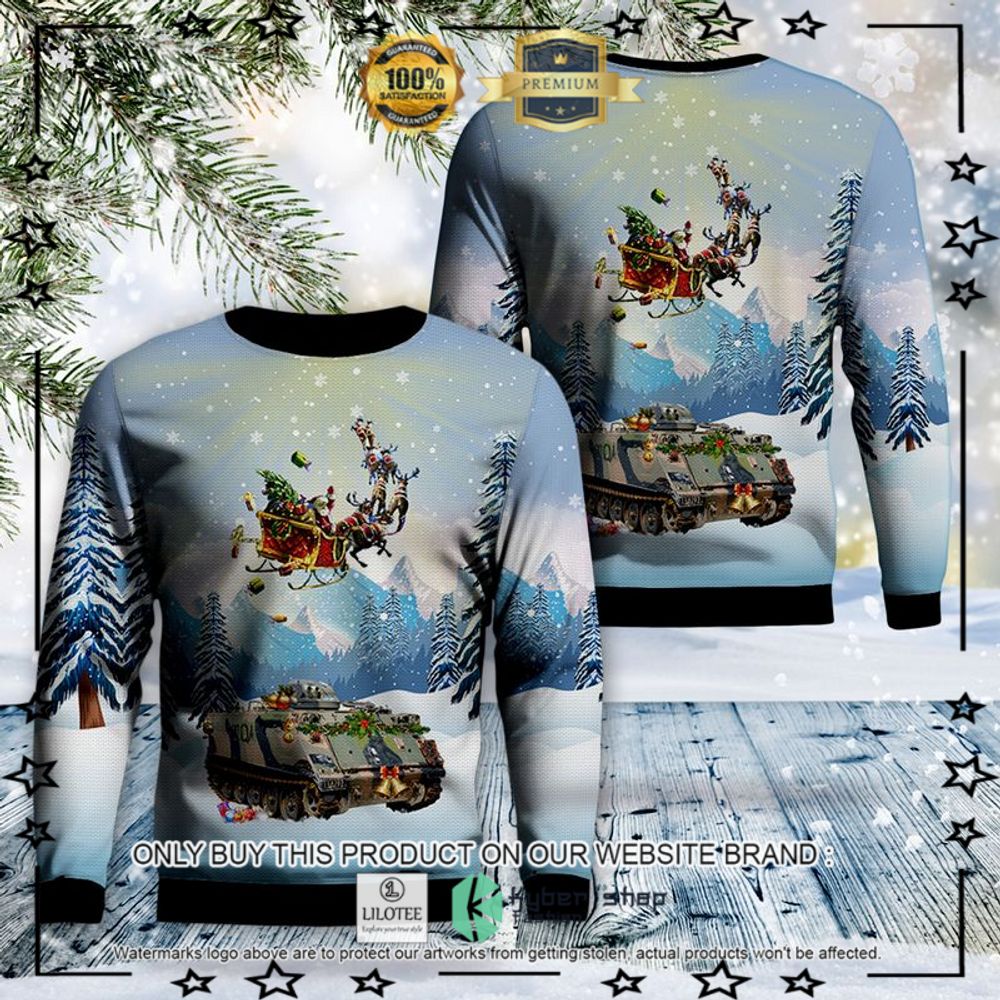 australian army m113 christmas sweater 1 17034