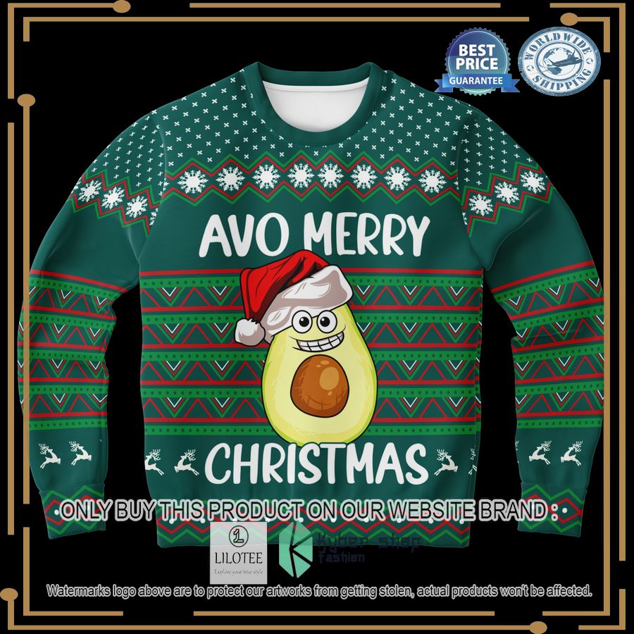 avo merry christmas christmas sweater 1 62712
